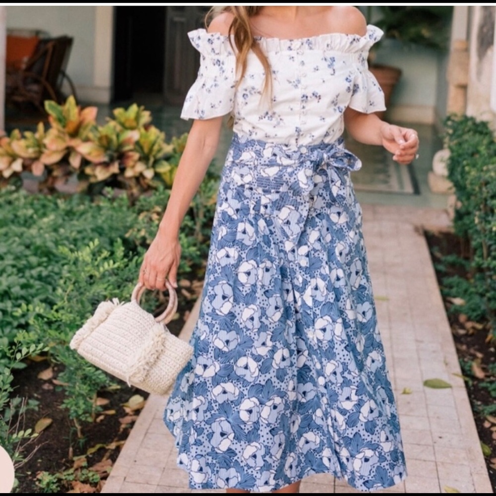 Veronica Beard Blue skirt